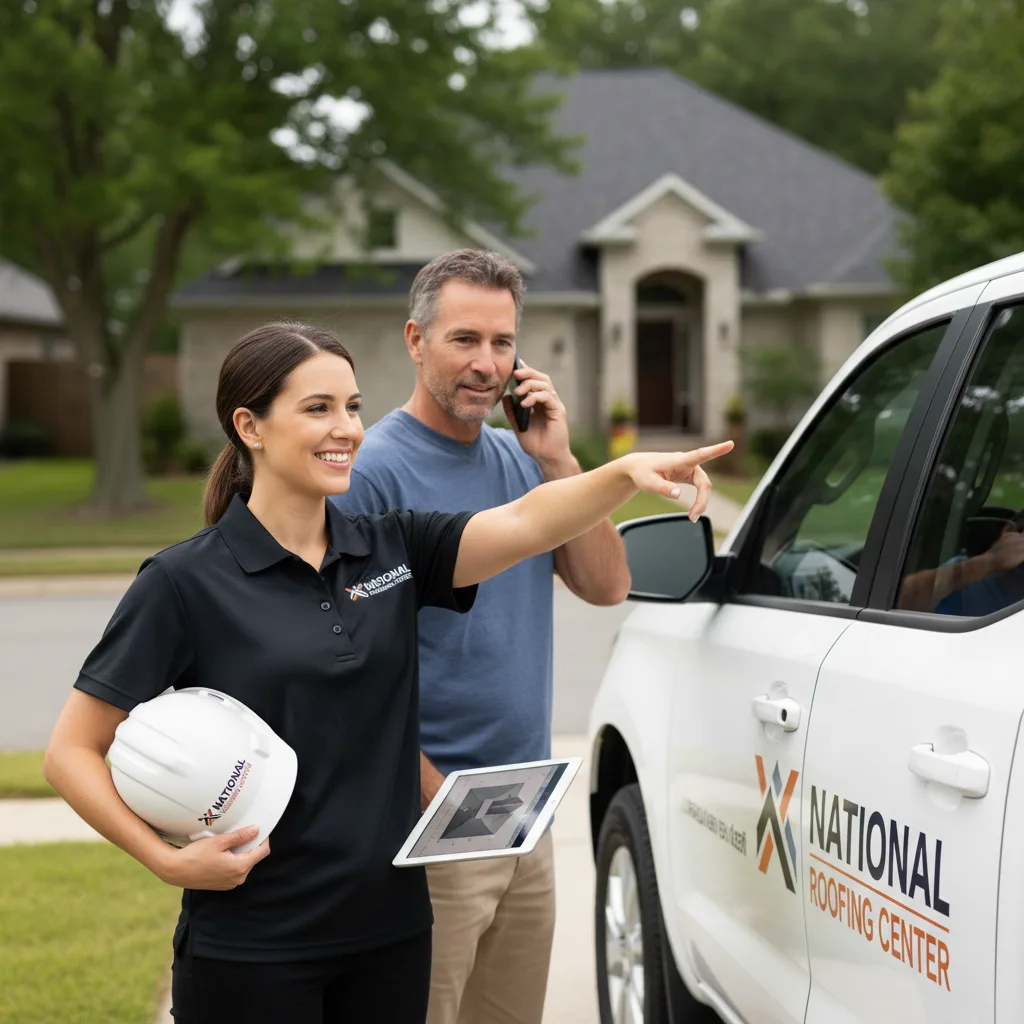 National Roofing Center customer support in Kinder